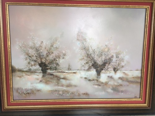 Huile sur toile bernard - huile,