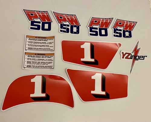 Yamaha pw50 sticker set - sticker,