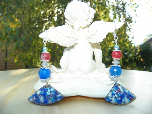 Boucles oreilles cuivre - d’oreilles,