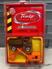 2001 Tonka Collector Series Die Cast Répliques - Vapeur Pelle & 1949 Dump Truck