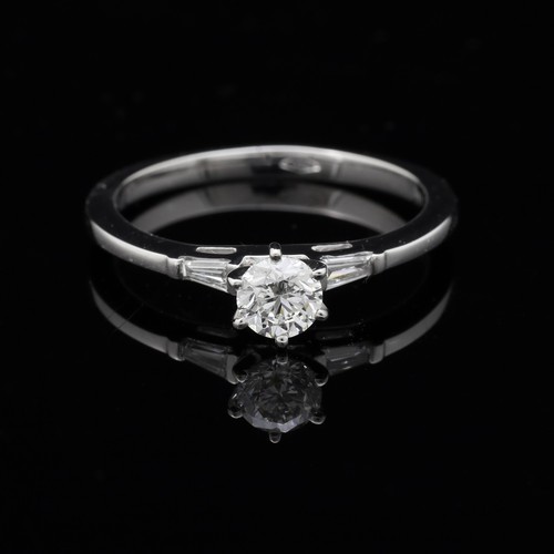 Bague solitaire vintage - bague,
