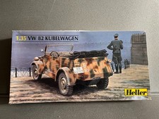 Maquette Militaire Blindé Figurine Voiture VW 82 Kubelwagen Heller 1/35