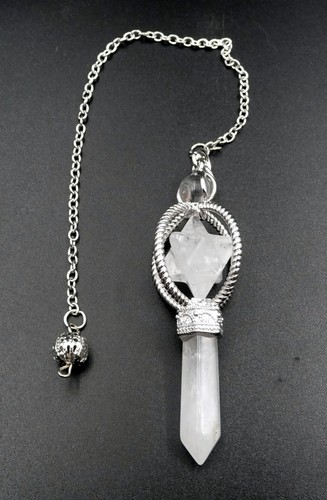 Pendule merkaba cristal - pendule,