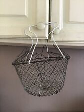 Vintage ancien PANIER A SALADE Herbes Persil Essoreuse Panier à Oeufs