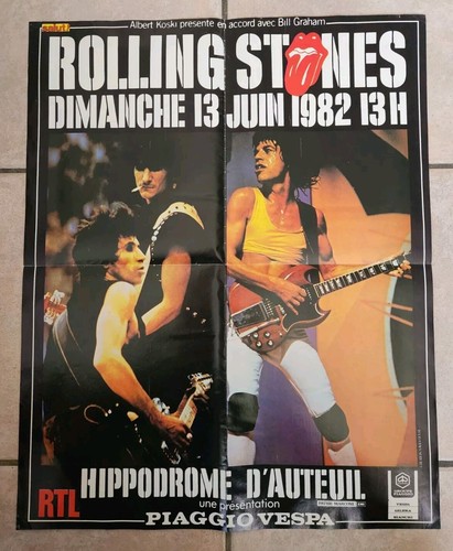 Vintage poster rolling stones - vintage,
