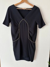 Robe marine gansée or "Ba&sh"