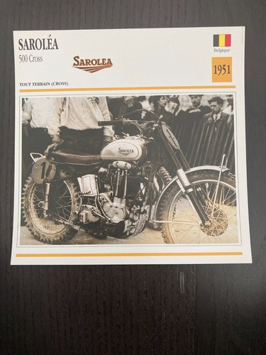 Carte fiche moto collection - carte,