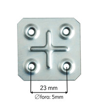 Plaques de Fixation Pour