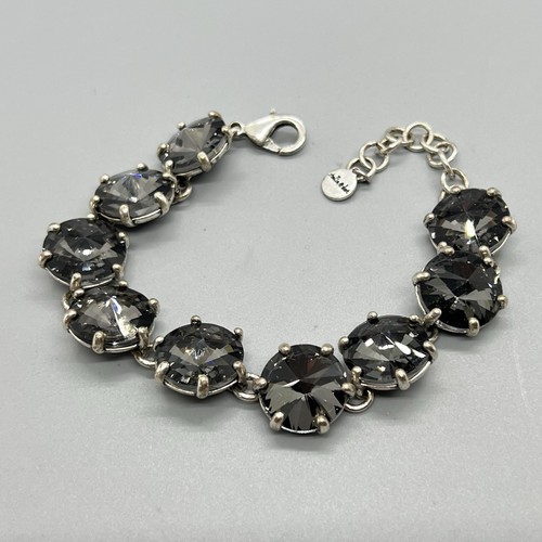 Stella dot gray glass crystal - glass,