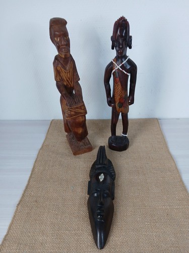 Bibelot déco africain divers