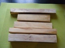 Carrelets buis,cithyse,araucaria,fruitier,érable,ébénisterie,tournage,coutelleri