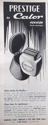 Publicité presse 1955 - de,