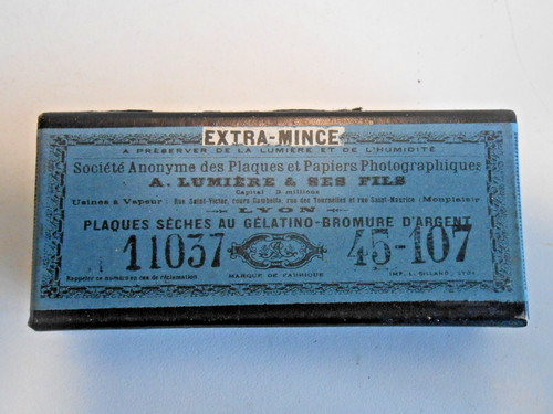 Ancienne boite pleine plaques - ancienne,