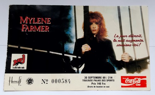 Ticket billet place - ticket, concert