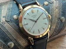 Montre ancienne mécanique homme VERBEL pl OR CUP 256 - révisée et garantie