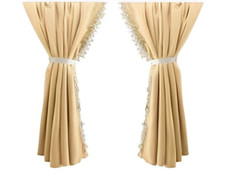 Rideaux Beiges + Décors En