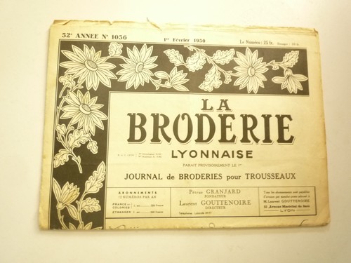 1056 broderie lyonnaise - 1056,