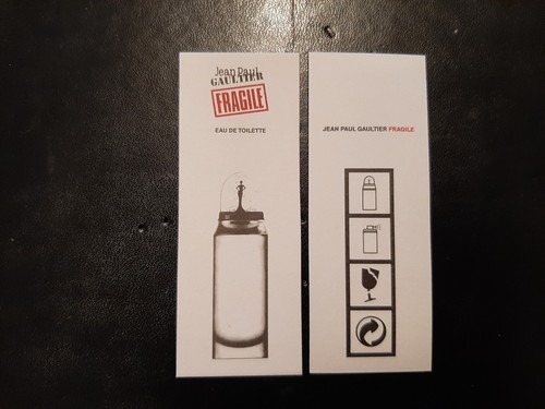 Carte parfumée perfume card - carte,