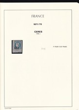 🦬 Cérès 20 c Bleu - N°60