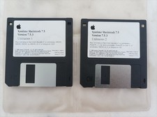 apple 2 disquette systeme macintosh 7.5 version 7.5.3 utilitaire