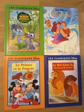 Lot Quatre Livres Enfants Illustrés Français Disney
