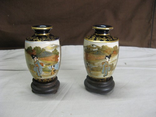 Paire vases miniatures - vases,