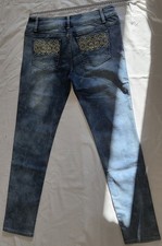 Jean femme taille 40 bleu