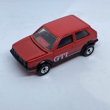 Voiture Miniature Matchbox Volkswagen Golf GTI 1:58 1985