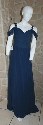 Robe cocktail marine marque