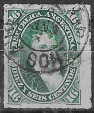 Timbre Argentine 34 o -