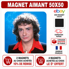 Magnet michel sardou 5x5 cm - 5x5,