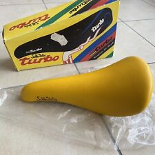 Selle Italia Turbo En Boîte Neuve - NOS - Jaune - Saddle Vélo Route Piste Retro