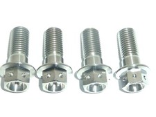 Aprilia Tuono 1000 2002-2005 Frein Avant Étrier Montage Boulons Titane Hex Race