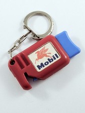PORTE-CLES - MOBIL 1960s - Pince à Tiercé - Garages - Huiles - Vintage -