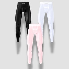 Legging homme sexy couleur unie confortable taille basse pantalon pour tous les