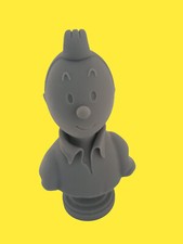 Lot de 3 bustes à peindre des heros des albums de Tintin
