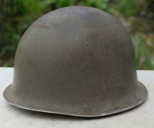 CASQUE français M51  lourd en bon état Guerre INDOCHINE Algérie