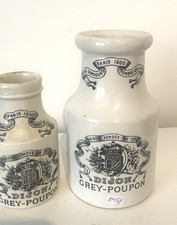 Rare Gros pot à moutarde de