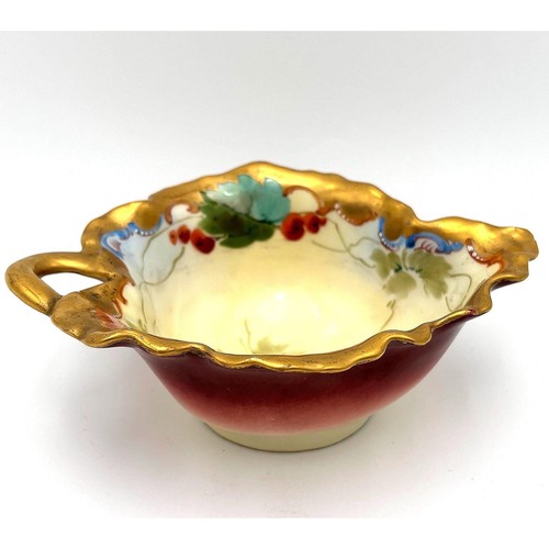 Antique hand painted haviland - painted,
