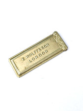 Boîte ancienne E Wolff & Son London étui à mines porte aiguilles couture