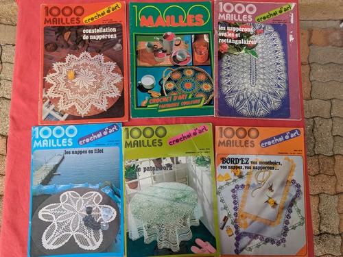Anciens albums crochet art - anciens,