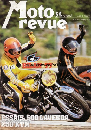 Moto revue 2342 laverda 500 - revue,