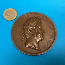 Médaille Cuivre BARRE, Louis Philippe I - L’armée Au Duc D’Orléans Prince Royal