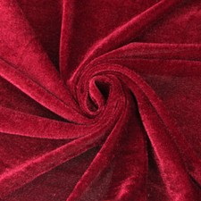 Bordeaux Tissu Velours Doux Vêtements DIY Matériel pour Couture Tapisserie By GB
