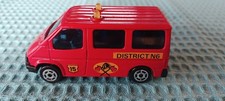 MAJORETTE SONIC FLASHERS FORD TRANSIT Camion pompiers miniature