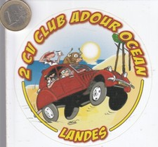 C24. Automobile. 2 CV CLUB ADOUR OCEAN - Landes. Deux chevaux club. Citroën