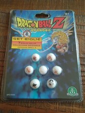 1 dragon ball z set biglie blister billes neuf vintage Dbz billes rare blanche 