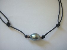 Collier perle de Tahiti sur