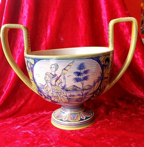 Coupe faience deruta - en, de
