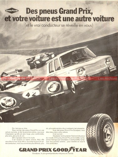 Publicité good year pneu - year,